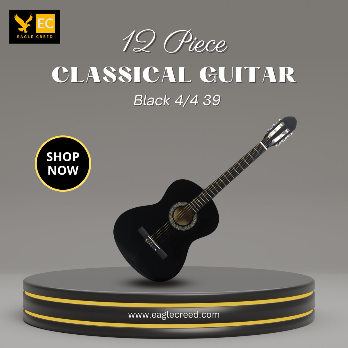 Eaglecreed_'s tweet photo. 🎸🎶 Start your musical journey with our Classical Guitar Beginner Set! This 12-piece pack includes a guitar, bag, strap, picks, tuner, capo, and more. Perfect for beginners and any level musician.
#ClassicalGuitar #BeginnerSet #ExcellentSound #GuitarAccessories #EasyAssembly https://t.co/bR0RbMhQ17
