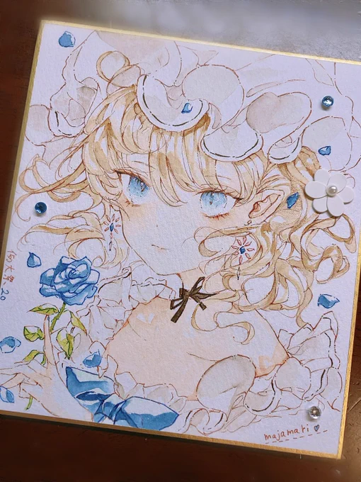 いっぱいフランちゃん!!! 例大祭で頒布する小色紙