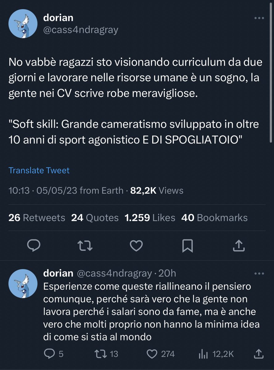 ArturoB23022138's tweet photo. Il giorno in cui finirà la piaga degli HR imbecilli sarà sempre troppo tardi https://t.co/iKoteLid1h