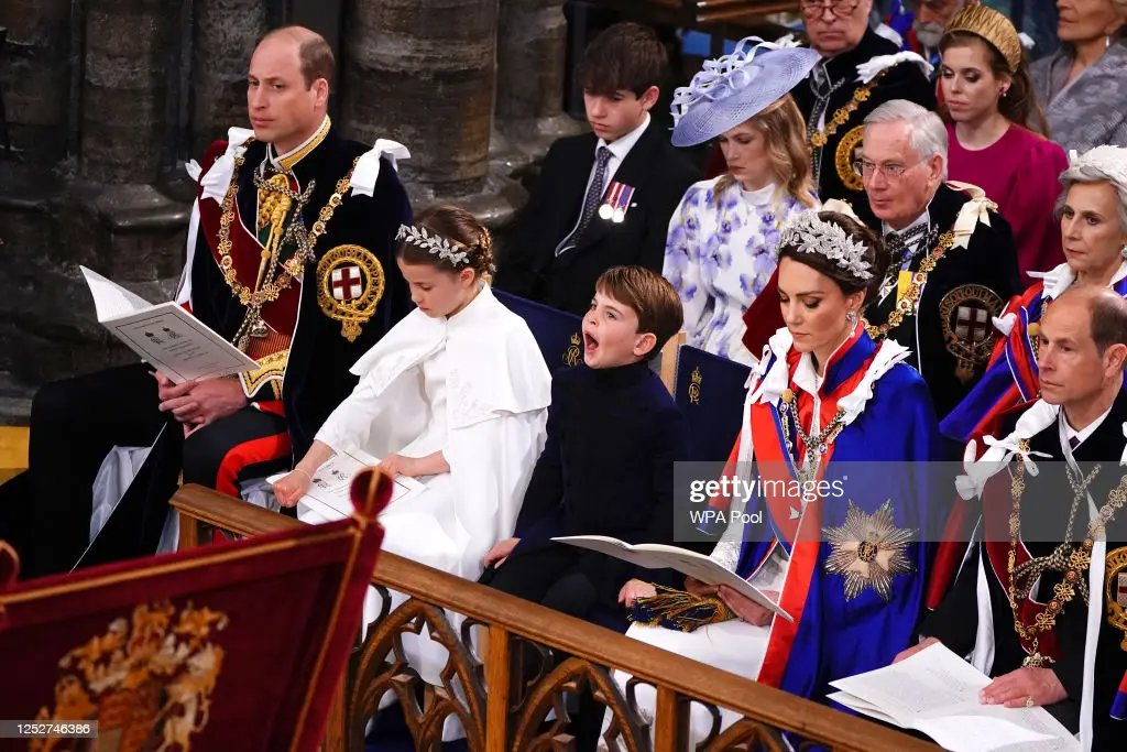 Prince Louis doing Prince Louis things.

📸Getty Images

#Coronation