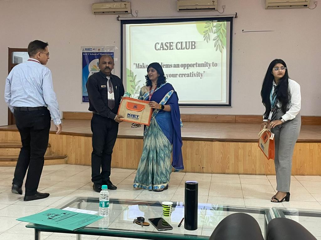 Case Club hosted the first round of its inaugural event 'The Trailblazer' on 5th May, 2023 at Conference Hall, KIET School of Pharmacy where students across 'KIET Group Of Institutions' came forward to exhibit their views on the given theme 'News or Events impacting Businesses