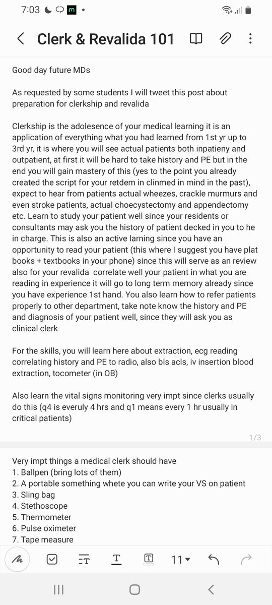 PPCMD2's tweet photo. For current 3rd yrs and other years, as requested by some students will tweet here of about clerkship, hope could help good luck mga doc :) https://t.co/U8XcuEjMjC