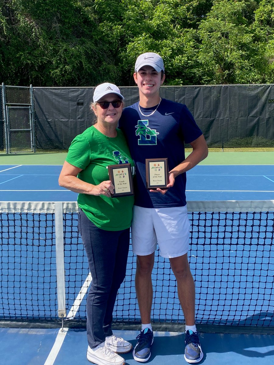 Congrats to Brayden Hakerem voted Men's Tennis Cap 6 Player of the Year!!

Congrats to Monica Shea-Henderson, who was voted Men's Tennis Cap 6 Coach of the Year!!

ROLL PRIDE!!! <a href="/PrideTennis/">Leesville Tennis</a>