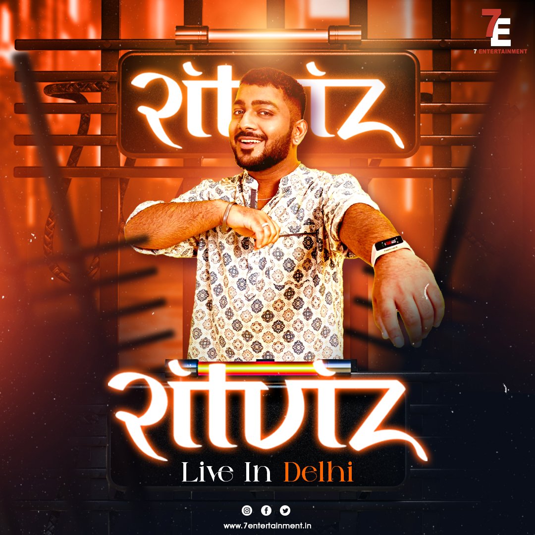 slasherama's tweet photo. Get ready to groove as the electrifying
DJ Ritviz @RITVIZ
sets the stage on fire tonight in Delhi! 🎶🔥 

Artist by @7EArtist

#DelhiNights #MusicFever #7e #7entertainment #concert #livemusic #sevenentertainment #musicmadness https://t.co/OPZDfiyBQm