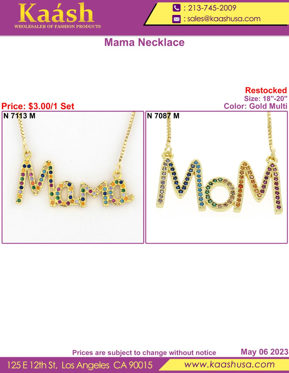 Mama Necklace

Motherhood is a journey that deserves to be celebrated. Our Mama Necklaces are a beautiful reminder of the love, sacrifice, and strength that comes with being a mom

#MamaNecklace #MomJewelry #MotherhoodJourney #MomLife #MomStyle #MomFashion #MotherhoodUnplugged