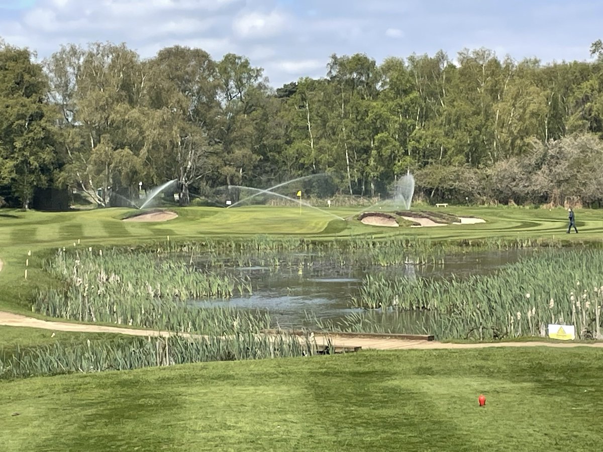 shaundanderson's tweet photo. Visit to @thorpenesscouk to carry out some training after Phase 1 of the project completed - 2 technologies in 1 Central Control (Decoder & IC) #HYBRID. Very nice install by @PrimeIrrigation 👏🏻⛳️💦 @RainBirdGolf #TimelessCompatibility https://t.co/ZR6FSzzp03