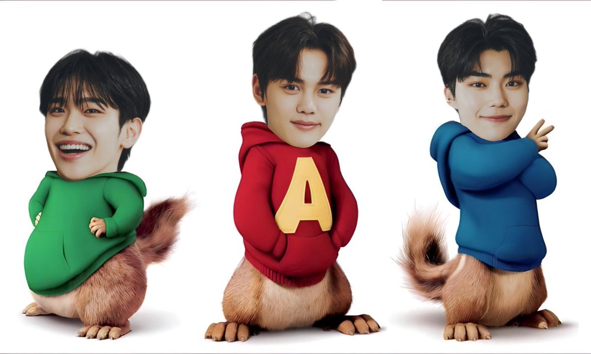 tinypochacco's tweet photo. Fuck it, the chipmunkz. https://t.co/c4ARPEZOId