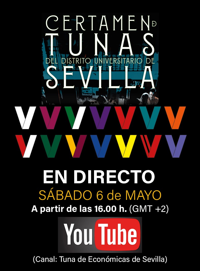 TunaCEYE's tweet photo. Sigue vía streaming el Certamen de Tunas de Sevilla
a través de este enlace:
https://t.co/nJEw9T7awP…

🗓️ Hoy sábado, 6 de mayo, a partir de las 16.00 h. (GMT+2)

👉🏻 Comparte este tuit si crees que puede interesar a tus amigos 🤗 https://t.co/XMwRkaWzzF