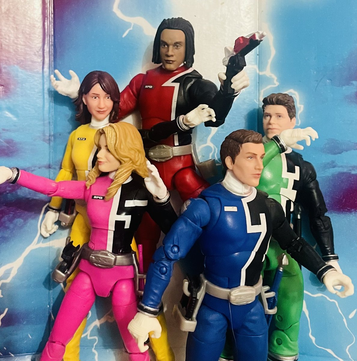 The B-Squad #powerrangers #lightningcollection #powerrangersspd