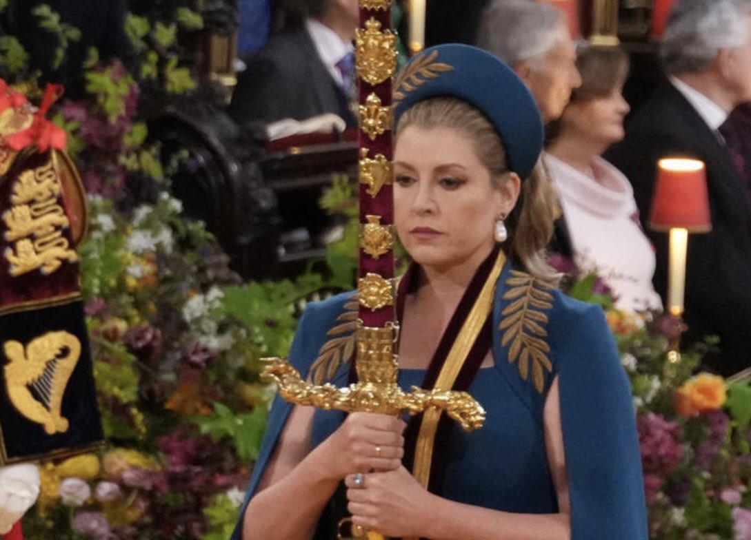 domjoly's tweet photo. Who had “Penny Mordaunt overshadowing everything” on their bingo card? https://t.co/qiAK1FUZjt