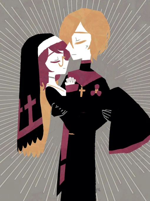 #墓心 #Heledrew  神父とシスター的な真髄来ないかなあ!!!!