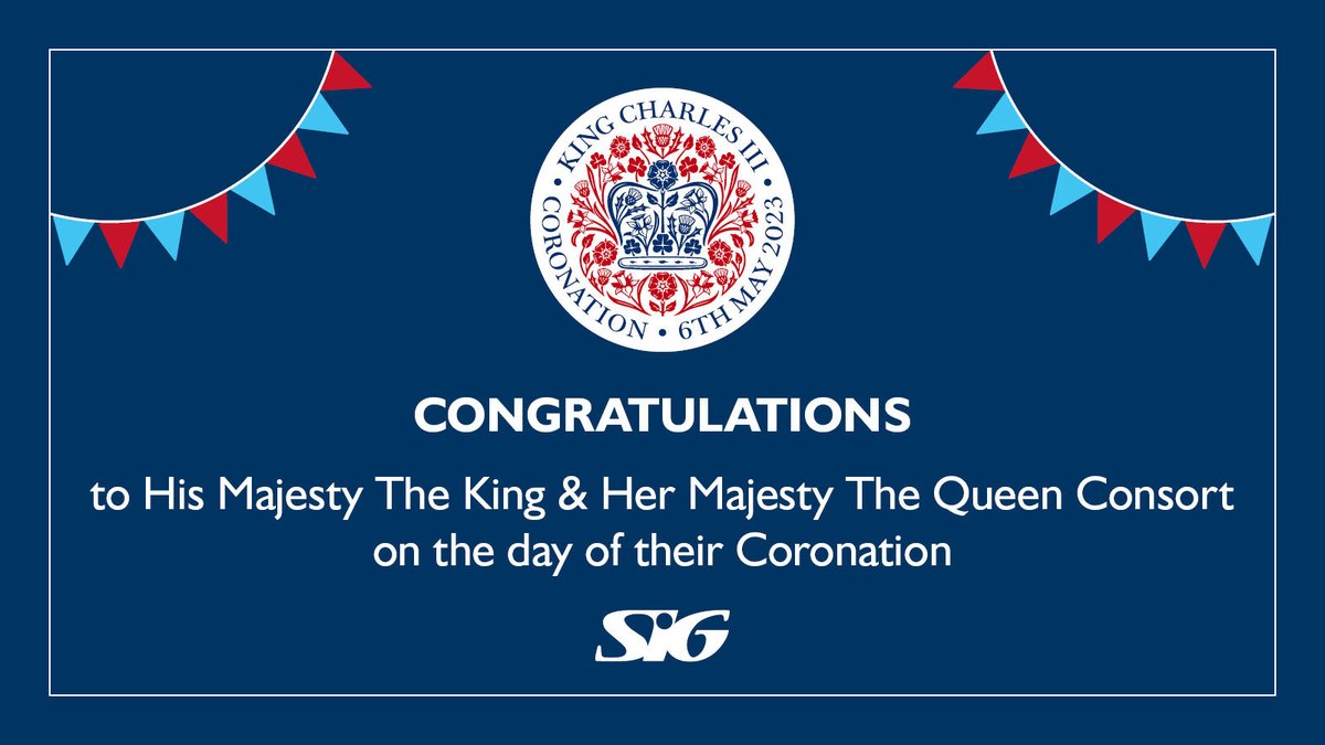 Congratulations to His Majesty The King and Her Majesty The Queen Consort on the day of their Coronation