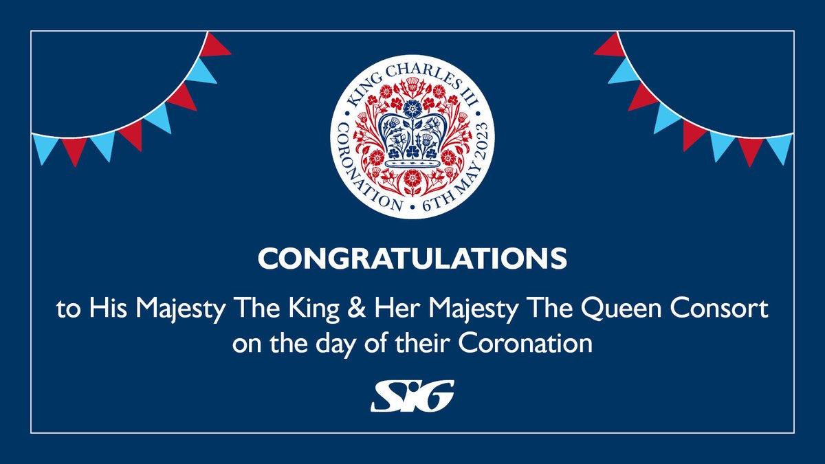 Congratulations to His Majesty The King and Her Majesty The Queen Consort on the day of their Coronation