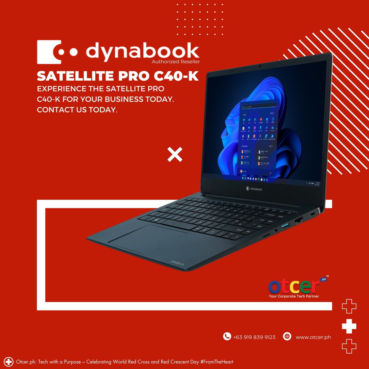 otcer_ph's tweet image. Maximize efficiency with the #DynabookSatelliteProC40K, Php 56,999.00! 💼⚡ Exclusively tailored discounts for the ambitious. #PaveYourPath #OtcerPH | 📞 +63 919 839 9123 | 🌐 otcer.ph