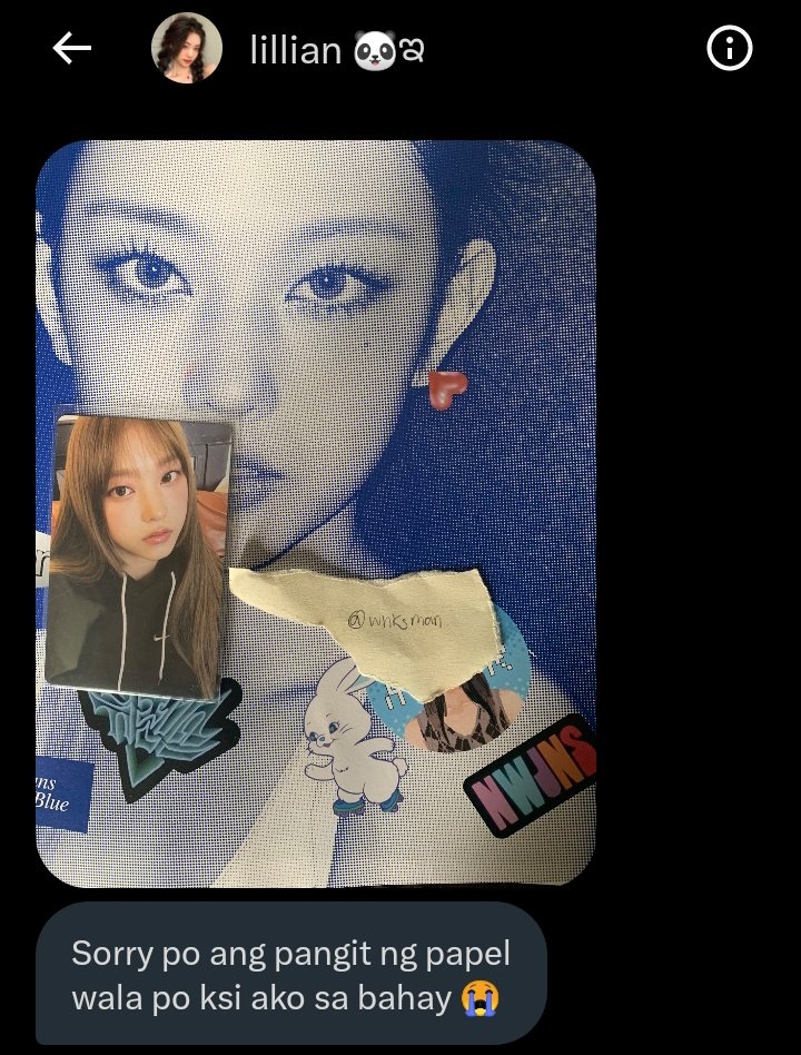 wnkmsn's tweet photo. #wysproofs ~ #wystrade_ 

hindi kona ma see yung post niya na nareceived niya na, pero here's yung proof na successful trade w @garam_innocent 💗 https://t.co/3eXss1o2ub
