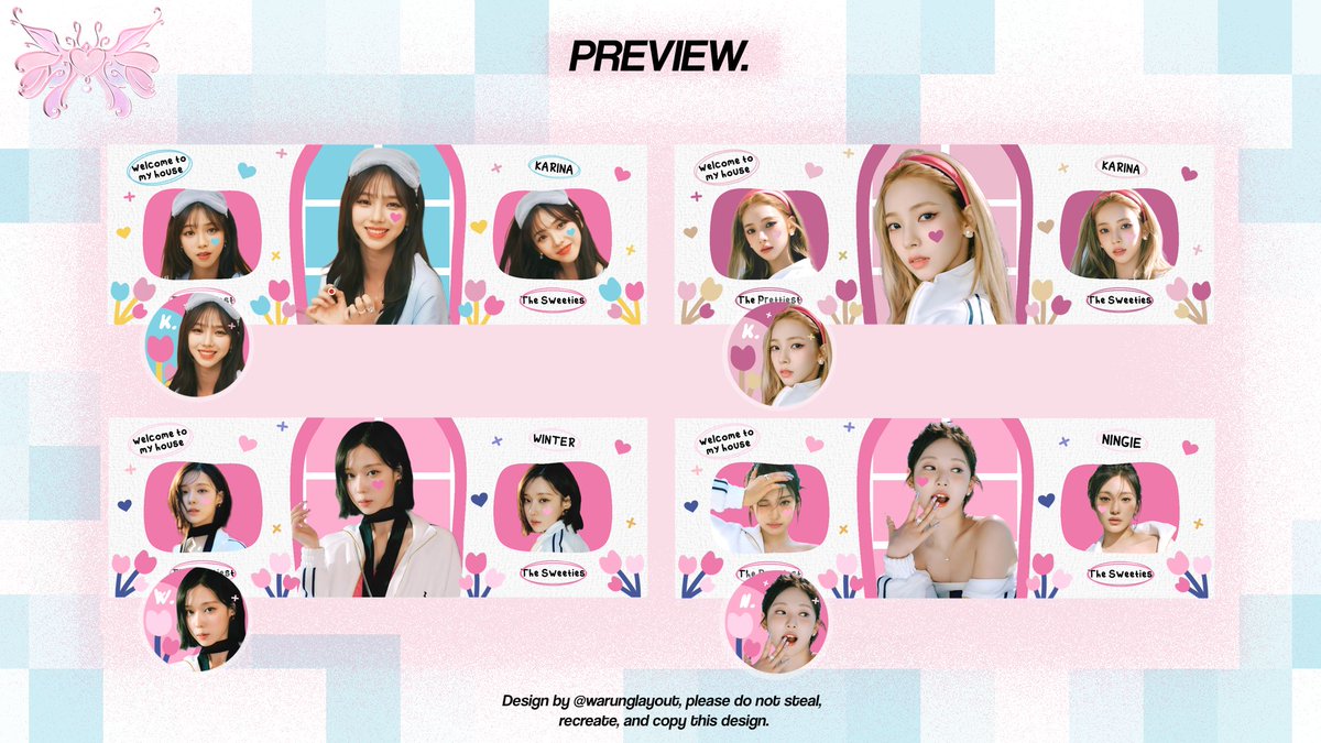 warunglayout's tweet photo. help rt thank you!!

hi sweetie 💗 aku ada layout ready stock catalog baru nih, yuk buruan diorder, aku juga open by request 😍 payment avail Qris.

Price : 13.000/ea
Free replacement text 
request +2000

#zonauang #zonajajan #zonaba https://t.co/MKo2tAGoz8