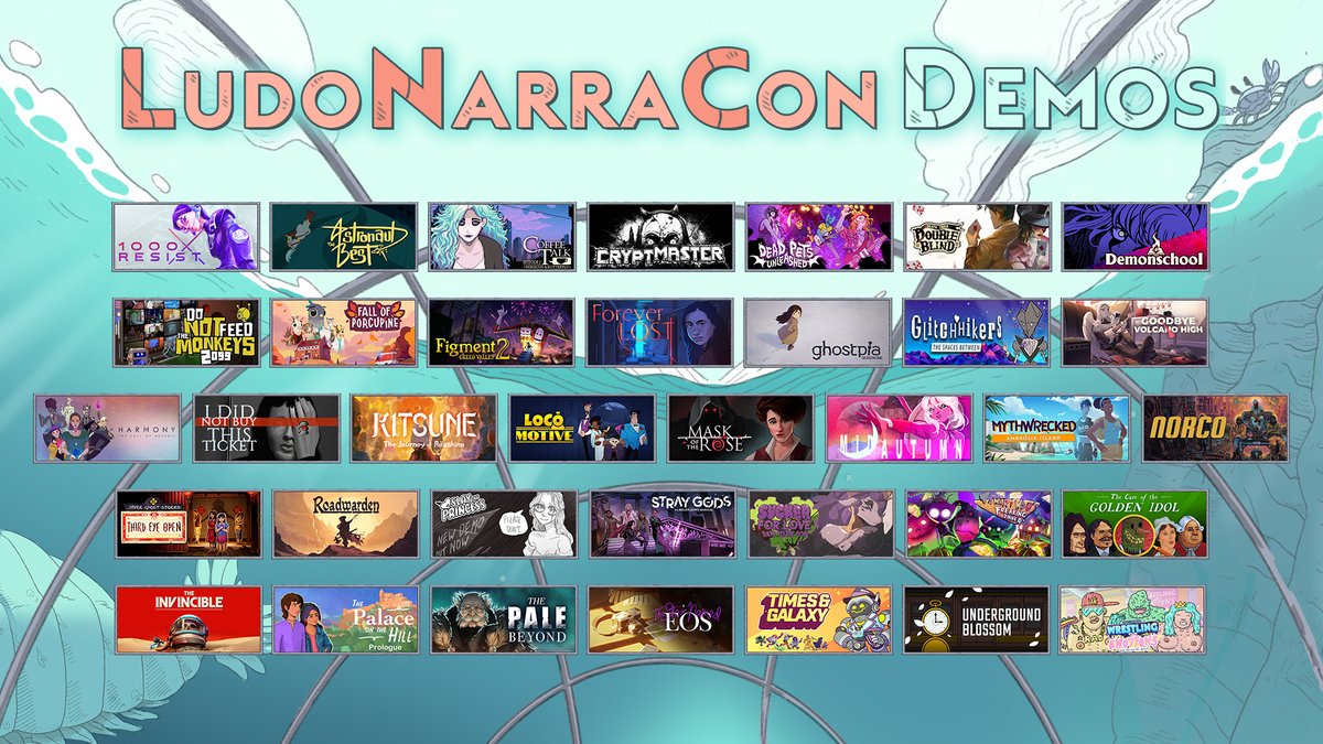 🗓️ Day three of #LudoNarraCon is here and we've uploaded a bonus stream!

Tune in to watch <a href="/Jess_StPierre/">Jess</a>, <a href="/k_brink_man/">Kirsty Brinkman she/her</a>, <a href="/GrahamRanson/">Graham Ranson</a> &amp; <a href="/Kid_Desimo/">The Superior Des</a> as they talk about about Forever Lost with <a href="/londongamesfest/">London Games Festival</a>.  

🕓 Video goes live on Steam at 10am PDT.

store.steampowered.com/news/app/16627…