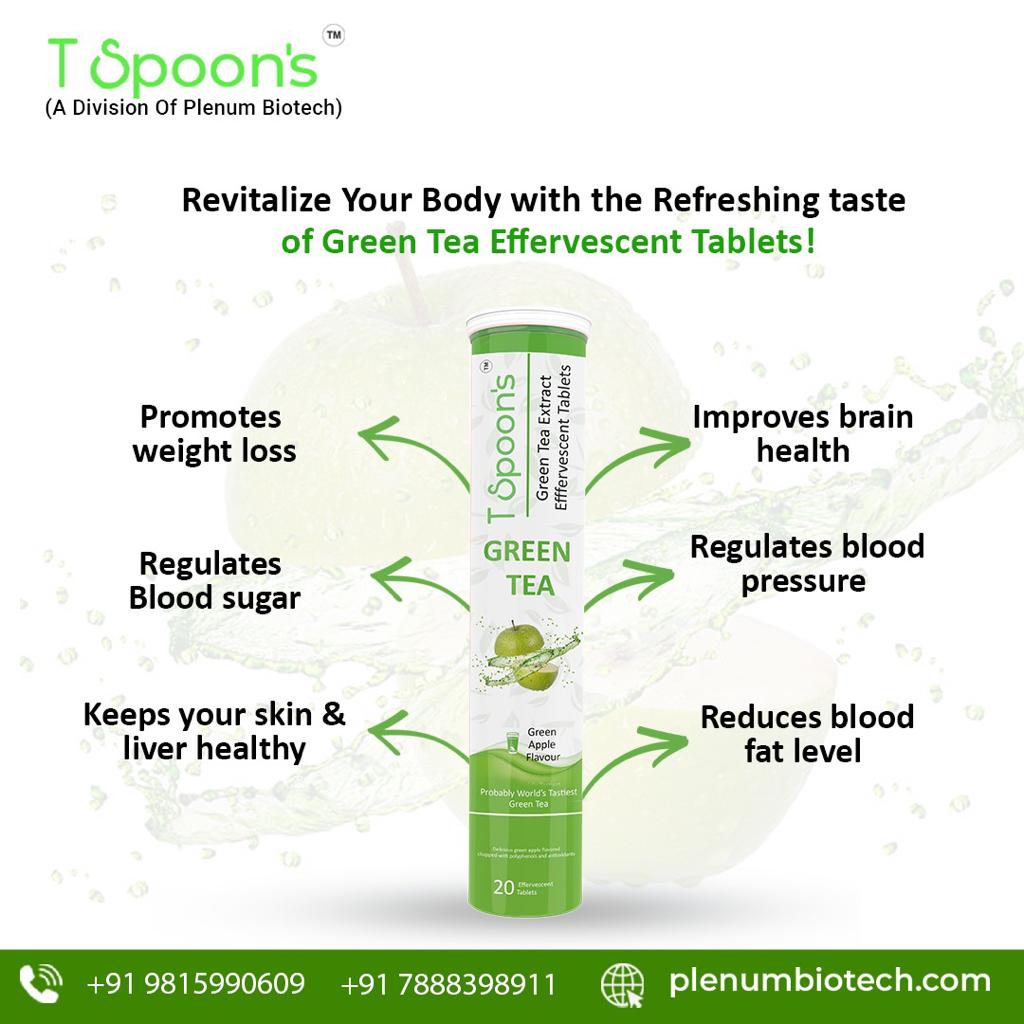SaturnFormulat2's tweet photo. Introducing our Tspoon's effervescent green tea - a refreshing way to boost your health and energy! Packed with antioxidants and natural ingredients, this fizzing beverage is a tasty and convenient addition to your daily routine. #tspoon #greentea #effervescenttablet https://t.co/T4Xef0BieD