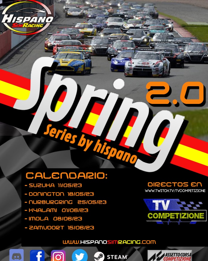 AssettoH's tweet image. Últimos días de pre-qualy para la primera carrera, en las próximas el orden de salida irá determinado por la clasificación general, invirtiendo posiciones de los 15 primeros.75 minutos, 1 parada y variedad de estrategias.Inscribete
discord.gg/cvGXepbz9B
hispanosimracing.com