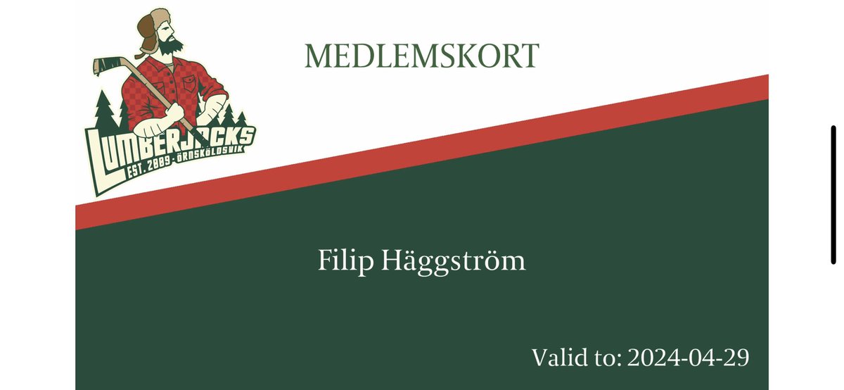 filiphaggstrom's tweet photo. Jag betalade in mitt medlemskap i slutet av säsongen, och tycker då såklart det avser 22/23. Vilket nummer swishar man för att kompensera för 23/24? @MoDoLumberjacks https://t.co/3KZFEfHGCy