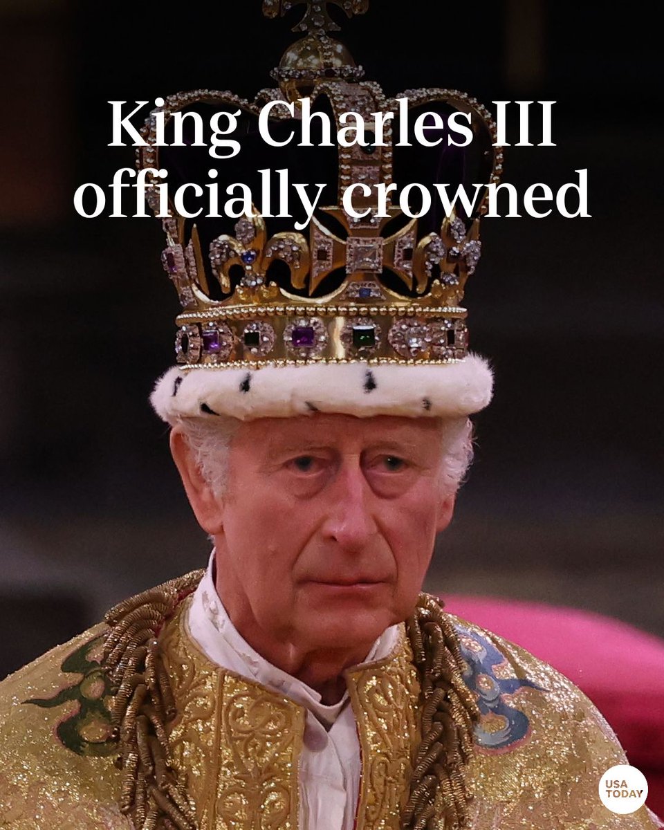 Britain has a new king. 

It's the first time in 70 years that the country has witnessed a coronation. bit.ly/4283N2j

 📸: <a href="/AFP/">AFP News Agency</a>