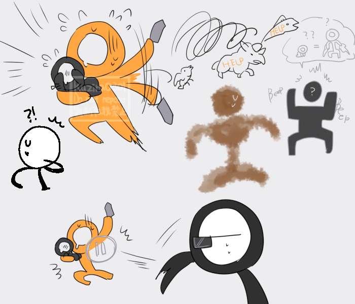 alanページ ⑥🟧😱〇👶 #AlanBecker #AnimatorvsAnimation #kuziraFanArtAVM🐳