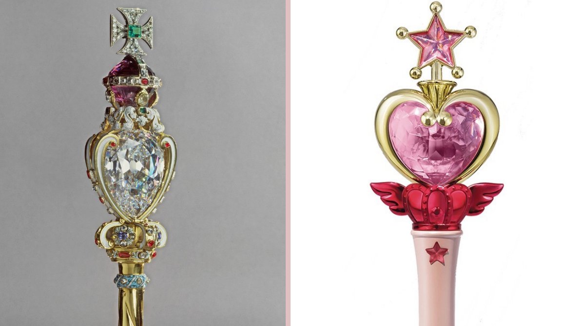 sailor_snorlax_'s tweet photo. Comunque lo scettro dell'Incoronazione è identico ad uno degli scettri di Sailor Moon. Mi aspettavo da un momento all'altro lo scatenamento di tutto il potere lunare.
#KingCharles 
#Coronation 
#CoronationDay https://t.co/Ug4hVRPOQT