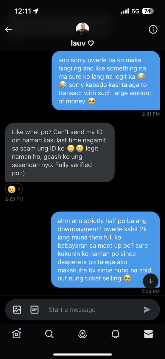 jakebubby's tweet image. ‼️SCAMMER ALERT‼️

please do not transact with @mary_janeex 

nagbebenta siya ng red velvet and lauv vip concert tickets, papakita niya yung voucher then hihingan ka ng dp strictly half only then after niya makuha yung dp niyo, hindi ka na rereplyan at susulputan sa meetup ++