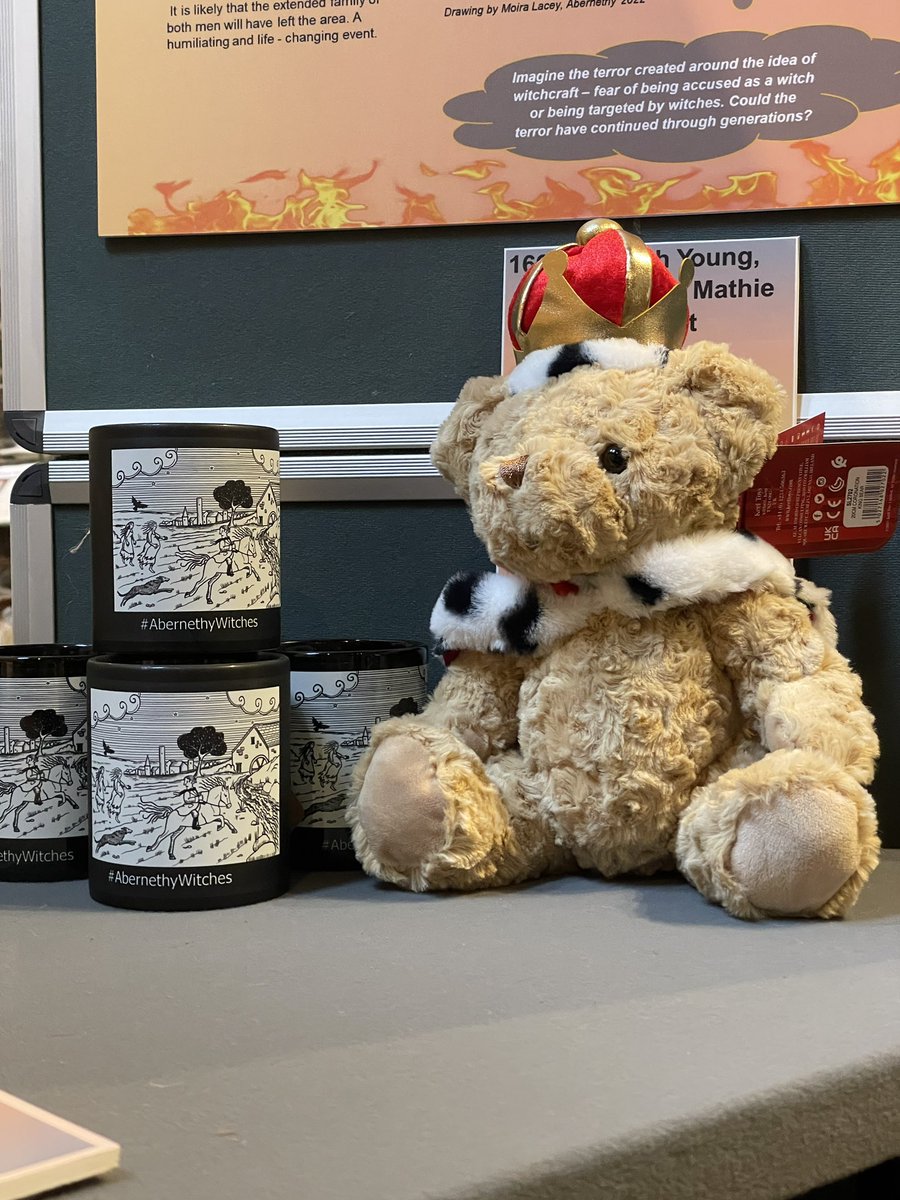 MuseumAbernethy's tweet photo. If you prefer your royalty fluffy and soft, don't forget we're open again for the summer IN HALF AN HOUR!!! Pop in and see if you can find #CharlieBear (he's gone walk about again!) https://t.co/wUosCFKFNg