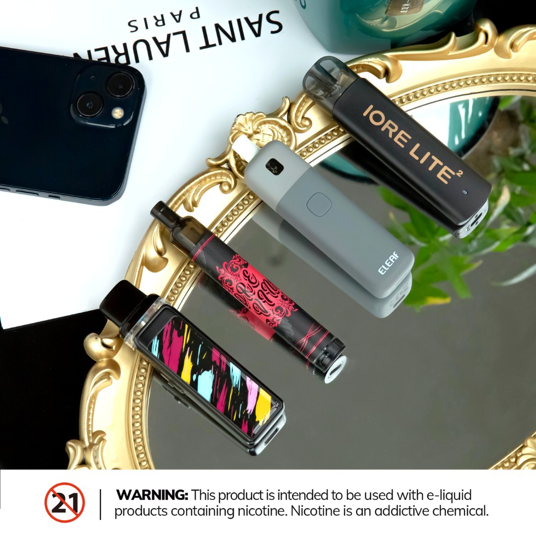 EleafGlobal's tweet photo. Eleaf iOre series collection! Which one will you pick?
Warning: This product may contain nicotine. Nicotine is an addictive chemical. Our products are restricted to adults 21+ only.
#eleafglobal #pod #vapepics #vapesocial #vapekit #vapepen #refillable #chargeable #iore https://t.co/qnSlawQWqm