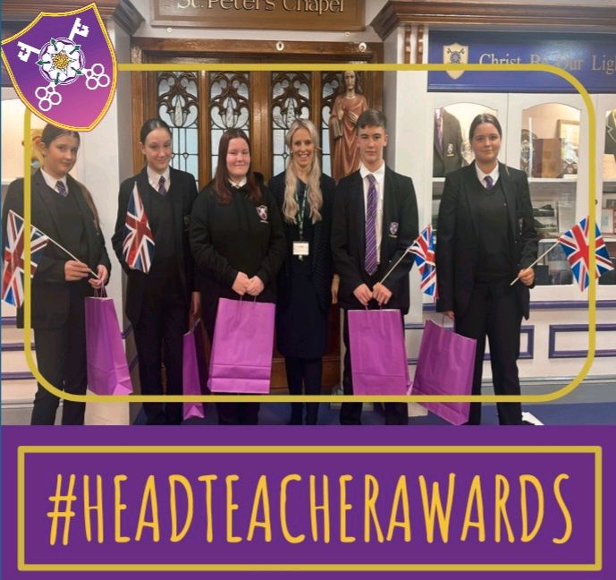 StPetersCC's tweet photo. 🇬🇧🏆Headteacher Awards🏆🇬🇧

Congratulations to our Headteacher Award winners this week! We couldn't resist extending the celebrations for the King's Coronation 🇬🇧#HeadteacherAwards #WorthyWinners #BeProud #OneFaith #OneFamily #OneFuture #StPetersPotential https://t.co/sZZRPk4YBC