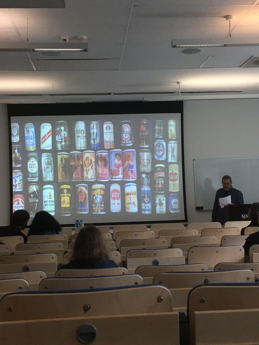 a different kind of material culture consumption - beer cans from a 1970s van in portugal - thanks to Joel Santos and his team #PMAC23