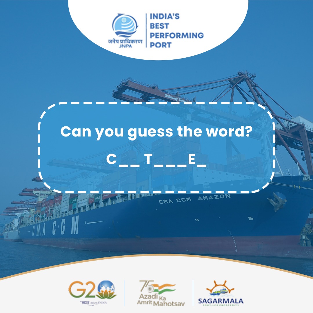 जवाहरलाल नेहरू पत्तन प्राधिकरण (JNPA) tweet media