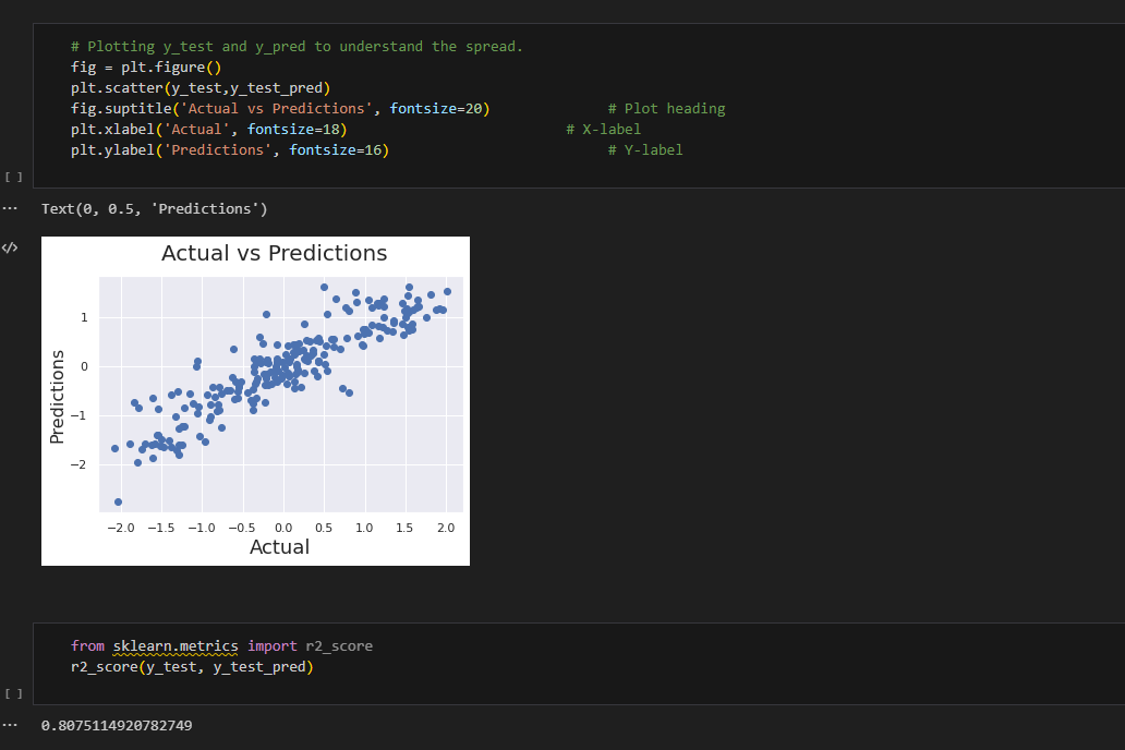 Implementing Linear Regression from scratch 🧵 Problem Statement: Model ...