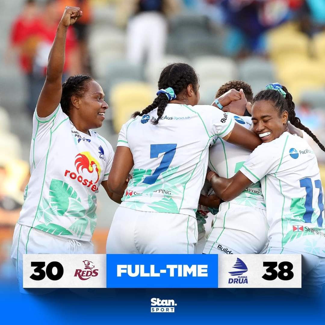 Congratulations Fijiana Drua, for your outstanding performance.
