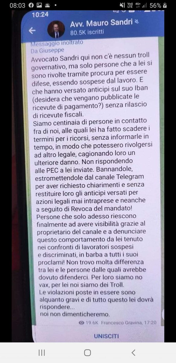 winxinpensione's tweet photo. Novax che sono stati truffati da avvocati #novax. Sto vivendo un sogno. https://t.co/ltjxARifSy