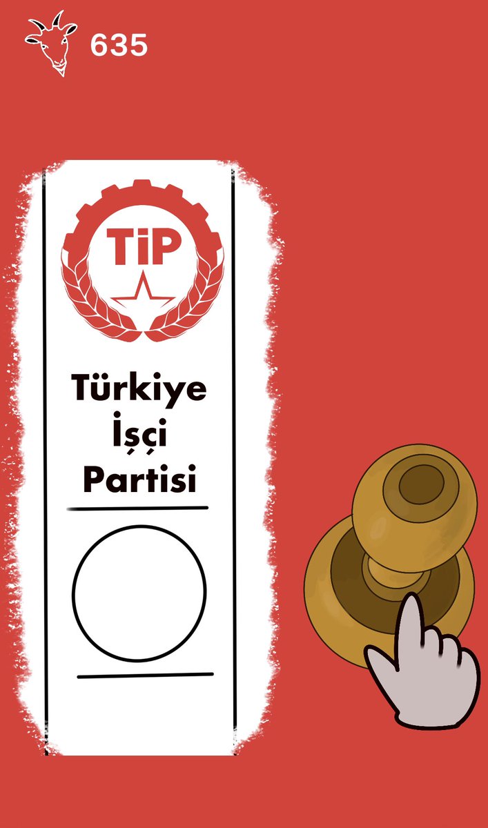 14 Mayıs’a kadar gazımızı alsın ✌🏽☺️

#BirOyTİPeBirOyKemale 
#TipSenin 

@tipgenelmerkez 
@KampanyaSenin 
@oylartipe 

Tıkla, oyna ⬇️

 🔗 aylakc.github.io