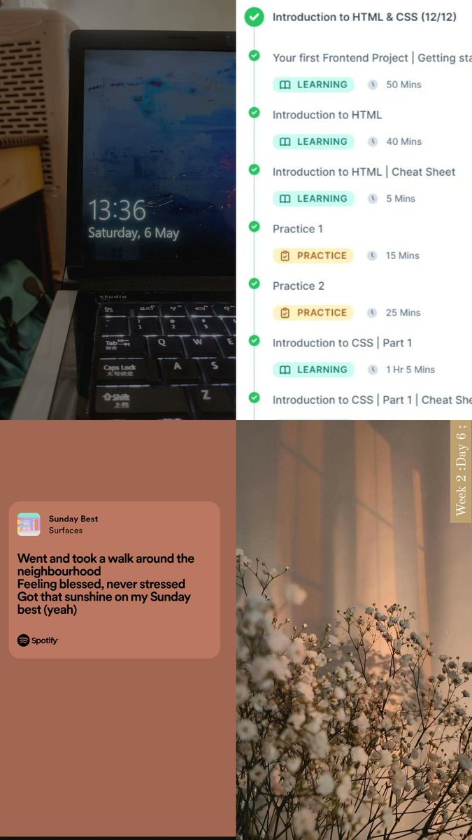 alostcookiehehe's tweet image. Week:2
Day:6

Everything is hard until it&apos;s easy💻🫶🏻
#codetowinchallenge
#nxtwave 
#ccbpian4
#coding 
#html 
#CSS3 
@nxtwave_tech 
@rahulattuluri 
@sashankreddy07