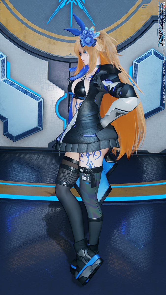 Hakushuna's tweet photo. リスティアンジュ・ゼクシール（リスティ）　
マリューンタウレー/B2（資料用）
#PSO2NGS  #PSO2NGS_SS https://t.co/TwnfTodgaj