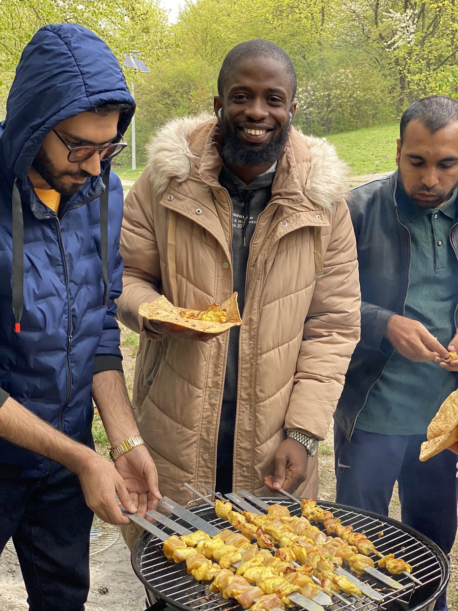 powerfulbadeeu's tweet photo. The day afterโฆ, celebrating Doctor @Iam_MrPackagin PhD in a small ๐ in Gdaลsk, ๐ต๐ฑ. Alihamdulilahi! Opeloyeru. #Koseleri-Dokita. Erling Haaland of new generation PhD holders. FUTA finest export, Samuel Oluwafemi Ayanleye PhD. I hail ooo. Whoโs your guy? https://t.co/zKwURrIngo