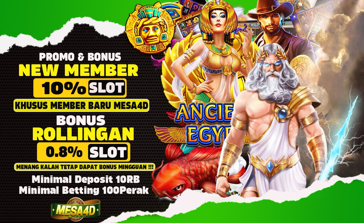 Mesa4D's tweet photo. MESA4D SITUS SLOT TERBAIK DAN TERPERCAYA  DEPOSIT VIA PULSA TANPA POTONGAN !!          

Link : https://t.co/8hQ30PTQ03 

#mesa4d #situsmesa4d #bandarmesa4d #situslot #slotgacor #casinoterpercaya #Bandarcasino #slot #pulsatanpapotongan #depositpulsa #idnlive #kalimantan #MEDAN https://t.co/WoXqReQJGW