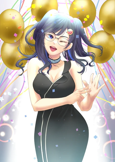 Happy 7th Anniversary!!  7周年おめでとうございます! 放送中に間に合ってよかった(*'ω`*)  #ksonART #ksonONAIR