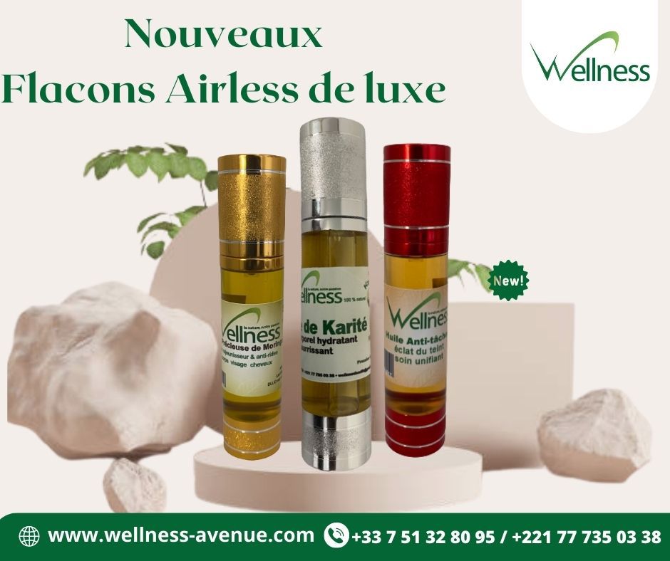 ✨ NOUVEAUX FLACONS AIRLESS : LUXE & COLLECTOR. EN EXCLUSIVITÉ ET EN SÉRIE LIMITÉE AU DUTY FREE AELIA #AIBD Découvrez nos nouveaux flacons Airless de luxe aux très belles finitions qui permettent une utilisation optimale de vos huiles précieuses Wellness.