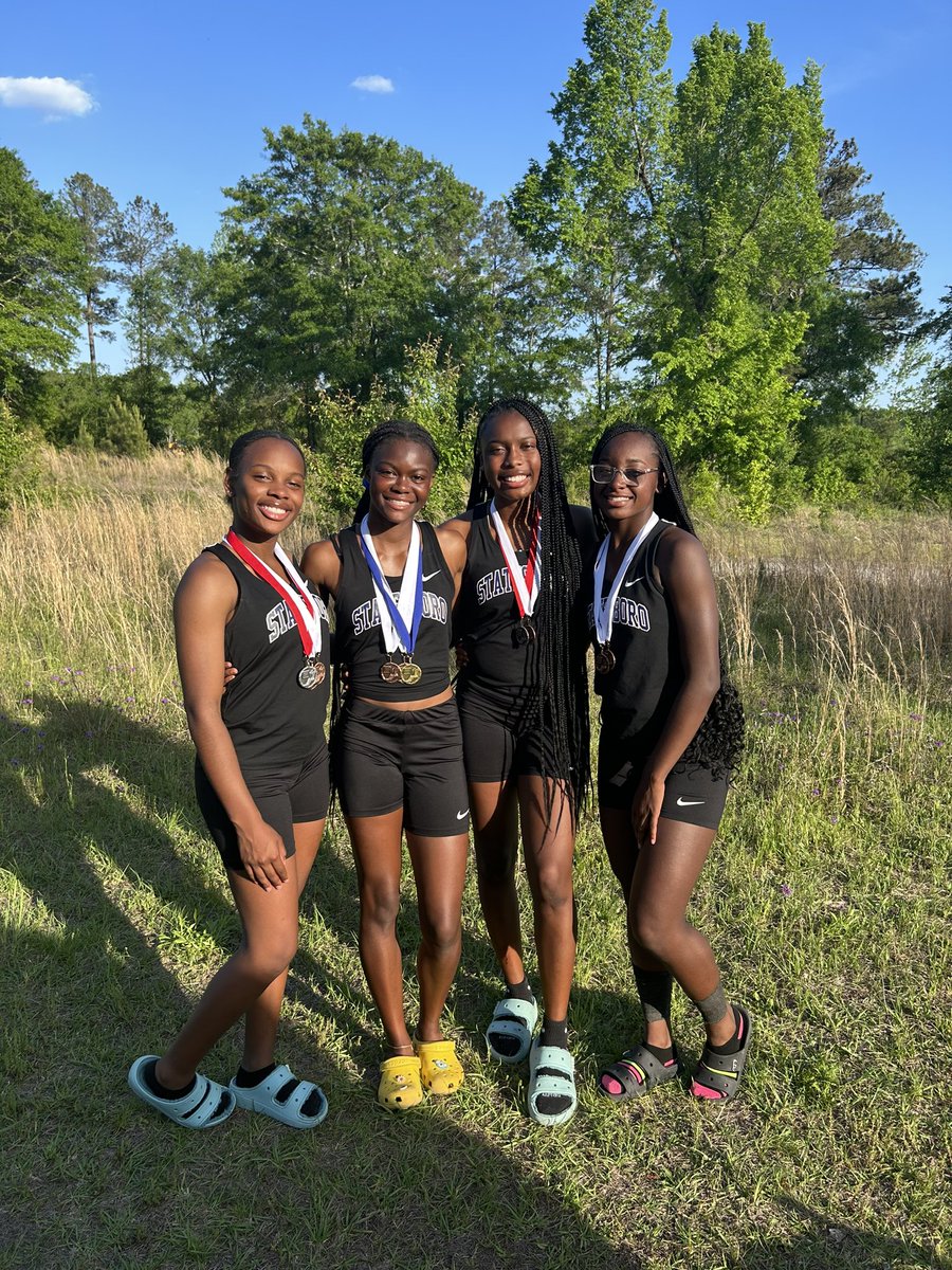Statesboro_TF's tweet photo. Best wishes to our girls sectionals qualifiers as they compete today at Union Grove High School in McDonough, GA! @kendrapayne__ @JanarriaW, Cherish Ray, Caroline Deal, Terrece Gibson, Isley Simpkins and Jackie Johnson! #WeAreStatesboroTrack https://t.co/BtQ9VknrQJ