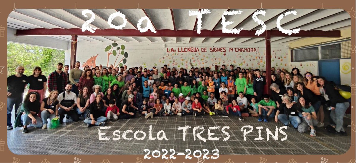Dimecres passat vam celebrar a l'escola la 20a Trobada d'escoles d'alumnat sord de Catalunya. Va ser una experiència GENIAL! #escolaTresPins #llenguadesignes