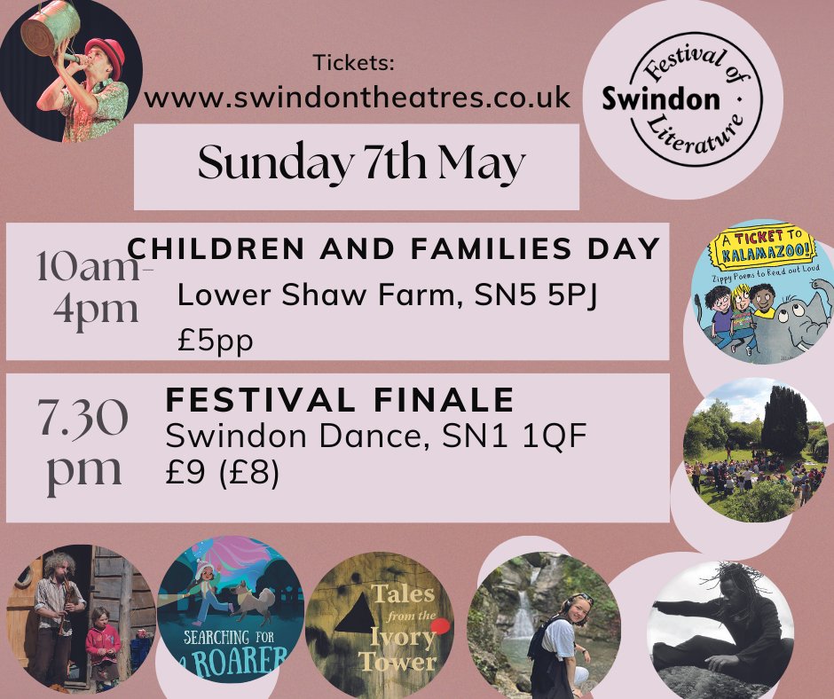 Swindon Festival of Literature presents... (@swindonlitfest) on Twitter photo Then we head to @swindondance for the Festival Finale! W/ Jim Malone, Rhythm & Roots Collective, spoken word from <a href="/estebanrooney/">Steve Rooney</a> & Sara-Jane Arbury, Olivia Murphy, and a magical finish.
Tickets online or OTD
#SwindonLitFest2023 Then we head to @swindondance for the Festival Finale! W/ Jim Malone, Rhythm & Roots Collective, spoken word from <a href="/estebanrooney/">Steve Rooney</a> & Sara-Jane Arbury, Olivia Murphy, and a magical finish.
Tickets online or OTD
#SwindonLitFest2023