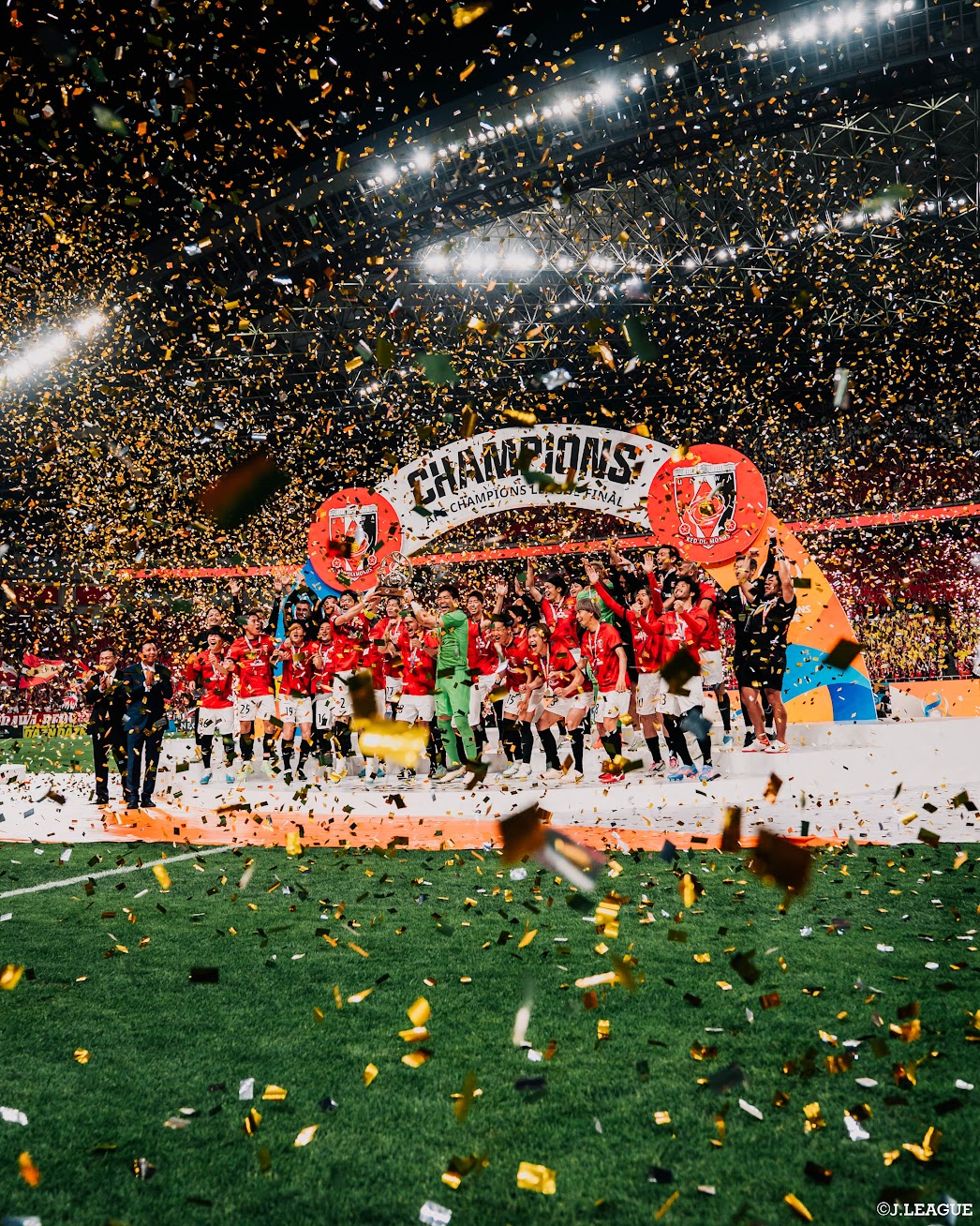 浦和レッズ ステッカー ACL優勝 Jリーグ優勝記念 Amazon.co.jp