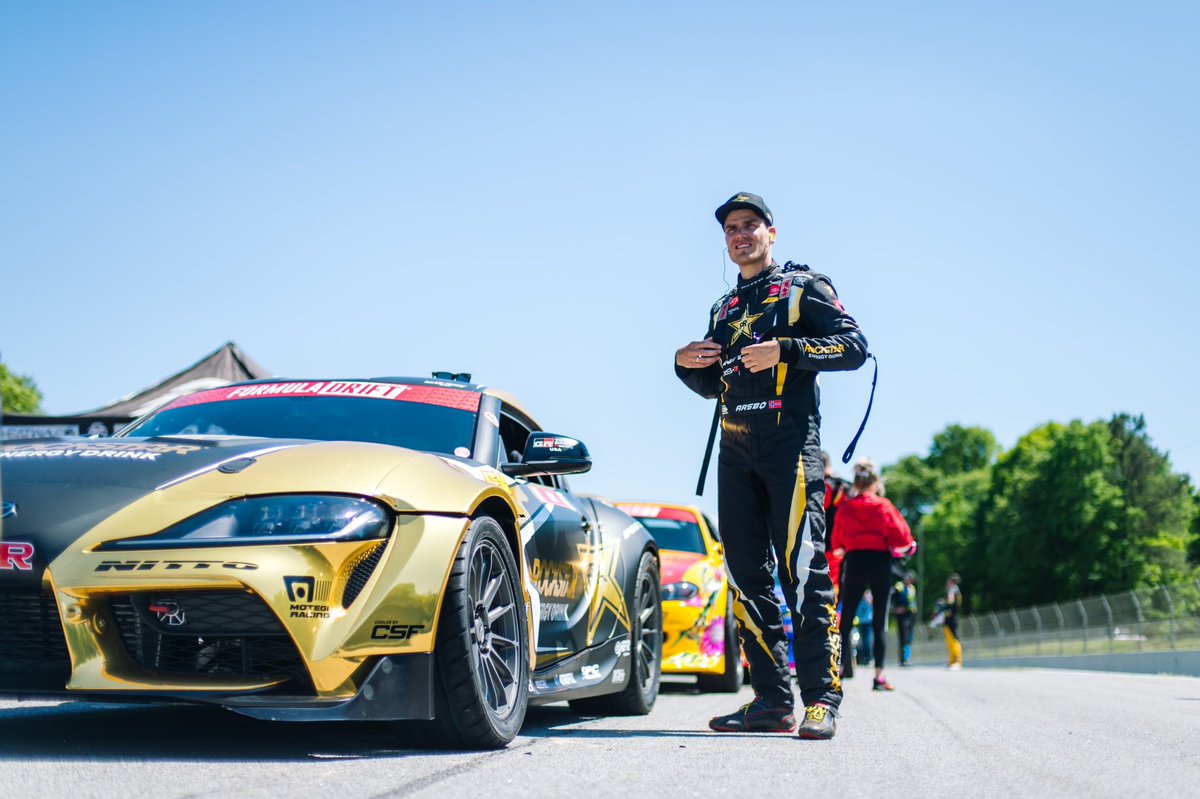 FredricAasbo's tweet photo. Only a few days left till we’re back on track in Atlanta, burning @NittoTire G2 rubber! #NittoTire #DrivingLine https://t.co/v9DJ9CWYPz
