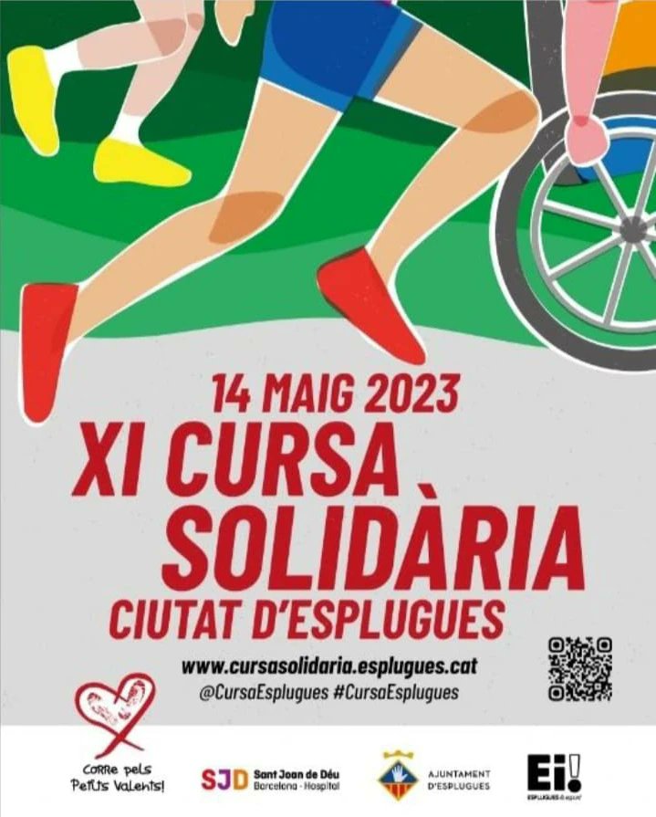 Ya tengo voluntario para la cursa solidaria del domingo día 14-5-23 <a href="/Oli_JPE/">Oliver JP / ❤️</a> ,gran atleta y mejor persona. Mil gracias por tu ayuda te lo agradece la asociación <a href="/EBarreres/">Esplugues Sense BARRERES</a> 🙏🏻❤️
