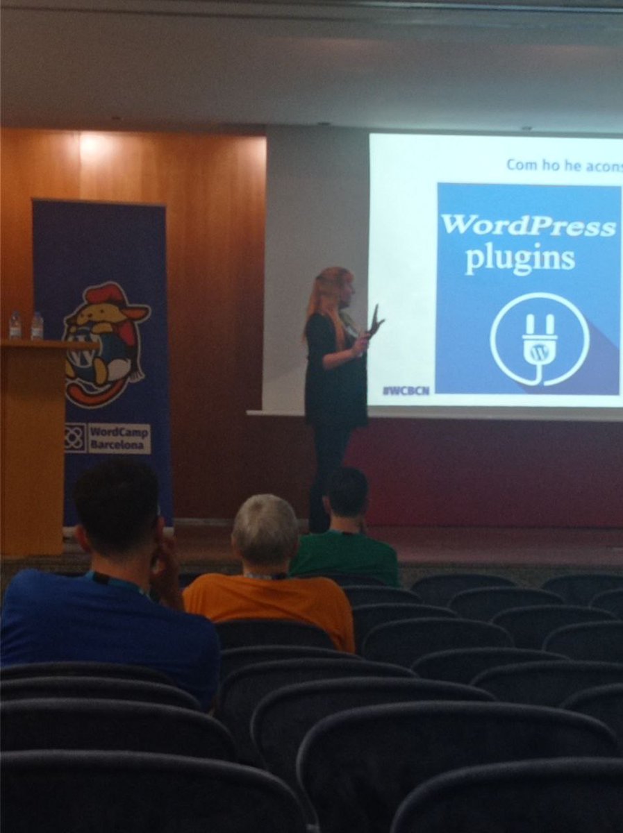 WordCamp Barcelona tweet media